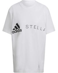 adidas - (Wmns) By Stella Mccartney Logo T-Shirt '' - Lyst