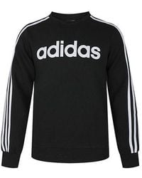 adidas - E 3S Crew Fl Round-Neck Sweater - Lyst