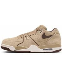 Nike - Air Flight 89 Low 'Khaki Suede' - Lyst