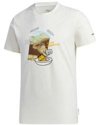 adidas - Neo X M Gdtm Tee Crossover Printing Round Neck Sports Short Sleeve - Lyst