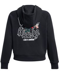 Under Armour - (Wmns) Heavyweight Terry Rose Hoodie - Lyst