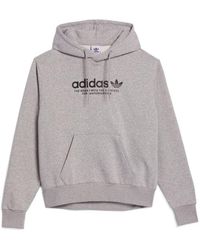 adidas - Originals Skateboarding 4.0 Logo Hoodie 'Medium Heather' - Lyst