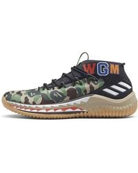 adidas - X A Bathing Ape Dame 4 Camo' - Lyst