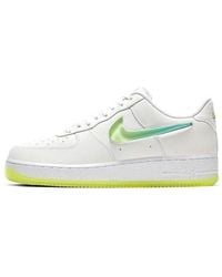 Nike - Air Force 1 '07 Prm 2 White/ Volt-hyper Jade - Lyst
