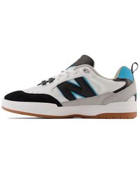 New Balance - Nb Numeric Tiago Lemos 808 In White/black Suede/mesh - Lyst