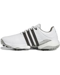 adidas - Tour360 22 Boost Golf Shoes 'Cloud Metallic' - Lyst