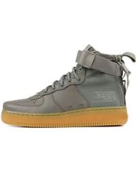 Nike - (Wmns) Sf Air Force 1 Mid 'Dark Stucco' - Lyst