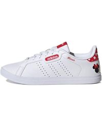 adidas - (Wmns) Disney X Courtpoint Base Shoes 'Minnie Mouse' - Lyst