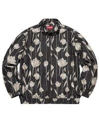 Supreme - Ss19 Floral Silk Track Jacket Flowers - Lyst