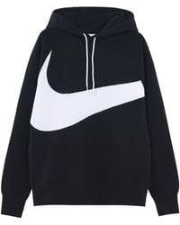 Nike - Sportswear Swoosh Tech Fleece Contrasting Colors Large Logo Printing Sports - Lyst