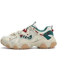 Fila - (Wmns) Fluid 4 Sneakers 'Cream' - Lyst