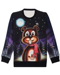 adidas - Originals X Kerwin Frost Crossover Cartoon Full Print Sports Round Neck Pullover - Lyst