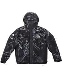 Supreme - X The North Face Trompe 'Oeil Printed Taped Seam Shell Jacket - Lyst