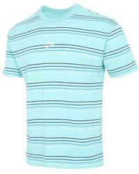 Nike - Sportswear Embroidered Logo Stripe Loose Knit Sports Short Sleeve T-Shirt - Lyst