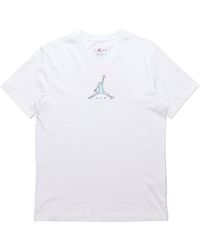 Nike - As J Brand 23 Swoosh Ss Crew - Lyst