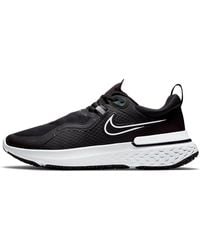 Nike - React Miler Shield Pure Platinum' - Lyst