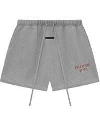 Fear Of God - Fleece Soccer Short 'Dark Heather' - Lyst