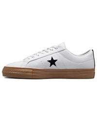 Converse - One Star Pro Low Dark Gum' - Lyst