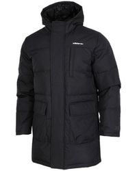 adidas - Neo M Wint Dwn Prka Windproof Stay Warm Mid-Length Sports Hooded Down Jacket - Lyst