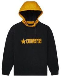 Converse - Logo Letter Hooded Sports Sweater - Lyst