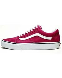 Vans - Old Skool Retro Low Tops Casual Skateboarding Shoes Rose - Lyst