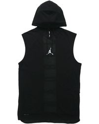 Nike - Air Dri-Fit Back Alphabet Printing Hooded Vest - Lyst