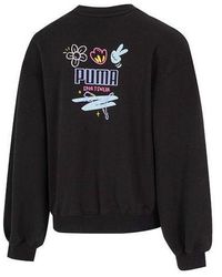 PUMA - (Wmns) Graphic Sweatshirt - Lyst