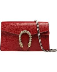 Gucci - Dionysus Series Leather Bag Single-shoulder Bag Mini-size - Lyst
