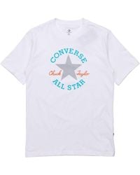 Converse - Slogan Logo Short-Sleeve Tee - Lyst