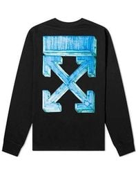 Off-White c/o Virgil Abloh - Fw20 Marker Arrows Print Long Sleeve T-Shirt - Lyst