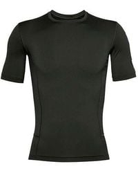 Under Armour - Casual Breathable Round Neck Tight Sports Short Sleeve - Lyst
