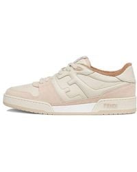 Fendi - Match Low Top Suede - Lyst