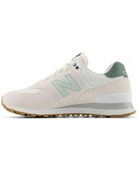 New Balance - (Wmns) 574 Core 'Sea Salt New Spruce' - Lyst