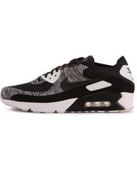 Nike - Air Max 90 Ultra 2.0 Flyknit 'Oreo' - Lyst