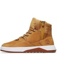 Timberland - Supaway Side Zip Boots 'Wheat Nubuck' - Lyst