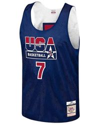 Mitchell & Ness - X Nba Reversible Practice Team Usa 1992 Jerseys 'Larry Bird 7' - Lyst