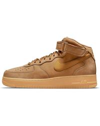 Nike - Air Force 1 Mid '07 'Flax' Dj9158-200 - Lyst