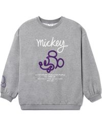 Li-ning - X Disney Mickey Mouse Graphic Sweatshirt - Lyst