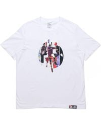 adidas - Hdn Abstract T Basketball Sports Printing Loose Short Sleeve - Lyst