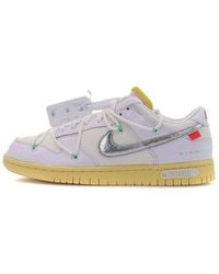 Nike - X Off- Dunk Low 'Lot 01 Of 50' - Lyst