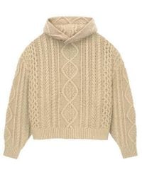 Fear Of God - Fw23 Cable Knit Hoodie Heather' - Lyst
