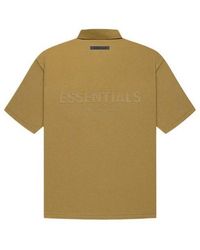 Fear Of God - Fw21 Logo Polo Shirt' 'Amber' - Lyst