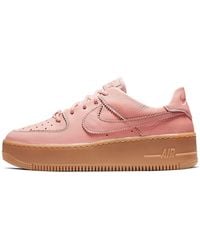 Nike - (Wmns) Air Force 1 Sage Low 'Coral Gum' - Lyst