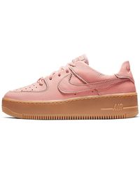 Nike - (Wmns) Air Force 1 Sage Low 'Coral Gum' - Lyst