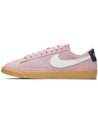 Nike - (Wmns) Blazer Low Sd 'Plum Chalk' - Lyst