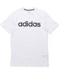 adidas - Neo M Ce Logo T1 Logo Printing Sports Round Neck Training Short Sleeve - Lyst