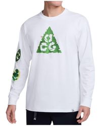 Nike - Acg Long Sleeves T-Shirt Asia Sizing - Lyst