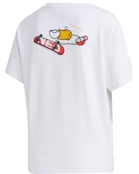 adidas - (Wmns) Neo Gdtm Bf Tee Crossover Sports Short Sleeve - Lyst