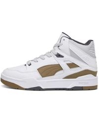 PUMA - Slipstream High Cracked Leather Chocolate Chip' - Lyst