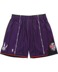 Mitchell & Ness - Nba Swingman Shorts Toronto Raptors Road 1998-99 'Dark' - Lyst